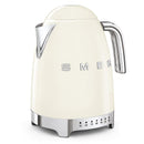 SMEG KLF04CRUK 50s Retro Style Jug Kettle Cream Cream