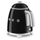 SMEG KLF05BLUK 50s Retro Style Mini Kettle Black Black