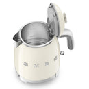 SMEG KLF05CRUK 50s Retro Style Mini Kettle Cream Cream