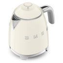 SMEG KLF05CRUK 50s Retro Style Mini Kettle Cream Cream