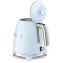 SMEG KLF05PBUK 50s Retro Style Mini Kettle Pastel Blue Pastel Blue