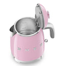 SMEG KLF05PKUK 50s Retro Style Mini Kettle Pink Pink
