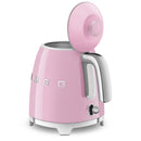 SMEG KLF05PKUK 50s Retro Style Mini Kettle Pink Pink