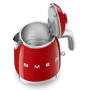 SMEG KLF05RDUK 50s Retro Style Mini Kettle Red Red