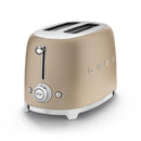 SMEG TSF01CHMUK 50s Retro Style 2 Slice Toaster Matte Champagne Matte Champagne