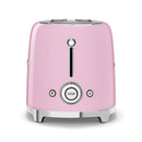 SMEG TSF01PKUK 50s Retro Style 2 Slice Toaster Pink Pink