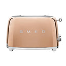 SMEG TSF01RGUK 50s Retro Style 2 Slice Toaster Rose Gold Rose Gold