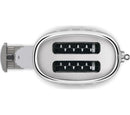 SMEG TSF01SSUK 50s Retro Style 2 Slice Toaster Chrome Chrome