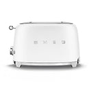 SMEG TSF01WHMUK 50s Retro Style 2 Slice Toaster Matte White Matte White