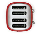 SMEG TSF03RDUK Four Slice Toaster in Red Red