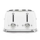SMEG TSF03WHUK Four Slice Toaster in White White