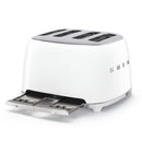 SMEG TSF03WHUK Four Slice Toaster in White White