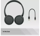 Sony WHCH520B Wireless Headphones Black Black