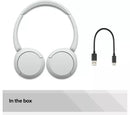 Sony WHCH520W Wireless Headphones White White