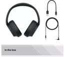 Sony WHCH720NB Wireless Noise Cancelling Headphones Black Black