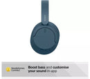 Sony WHCH720NL Wireless Noise Cancelling Headphones Blue Blue