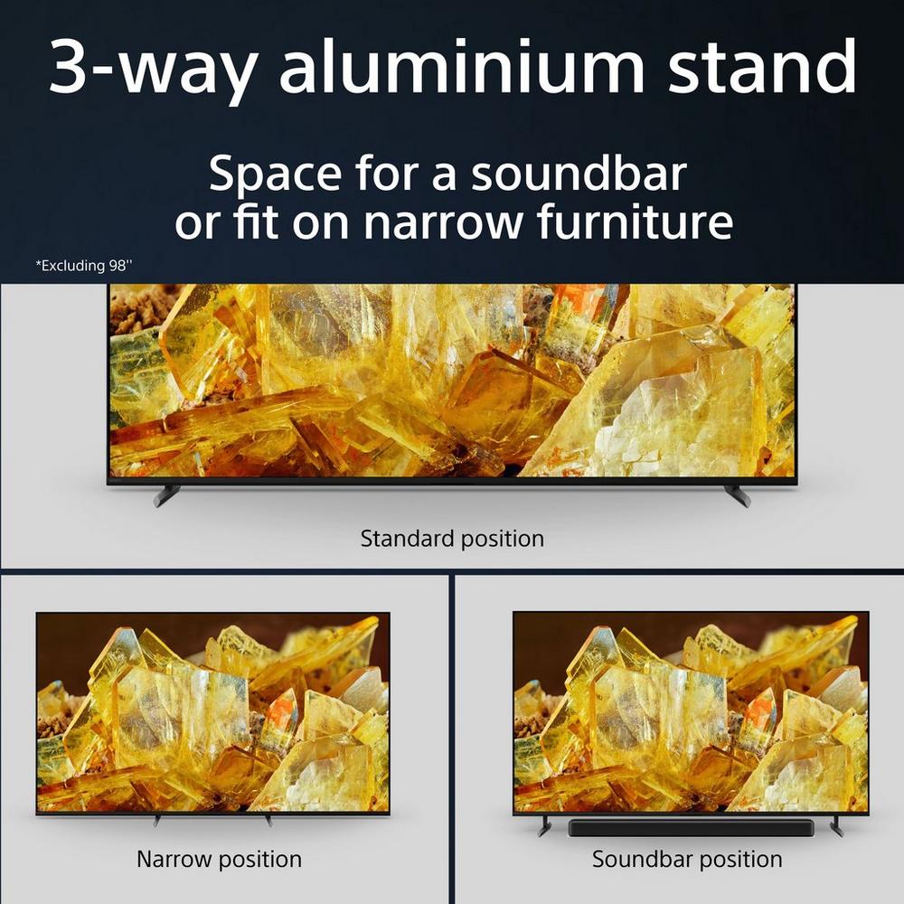 Sony XR65X90LU 65 Inch X90L 4K UHD HDR Full Array LED Google Smart Bravia TV
