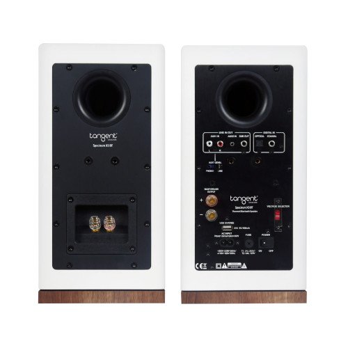 Tangent Spectrum X5 BT Active Wireless Bookshelf Speakers Pair White Clearance White