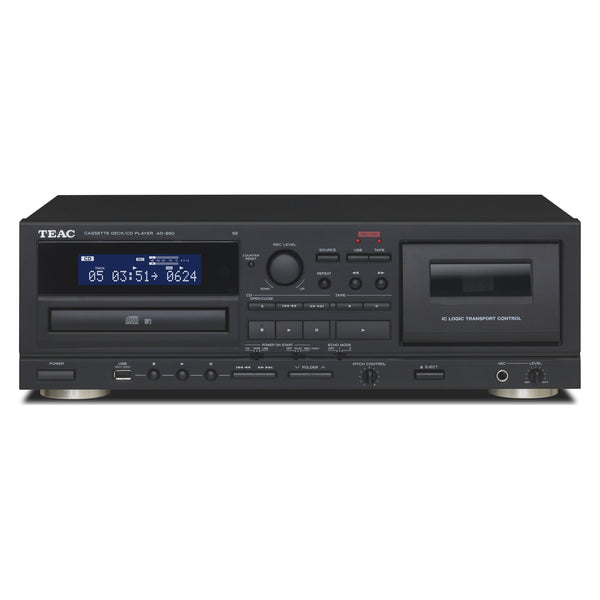 Teac AD-850 SE CD player Cassette USB Black