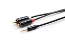 Techlink 710021 iWires 3.5mm To 2 X Rca / Phono Stereo Cable 1.0M Black