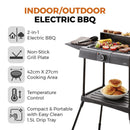 Tower T14049BMR Standing Electric BBQ Grill Black