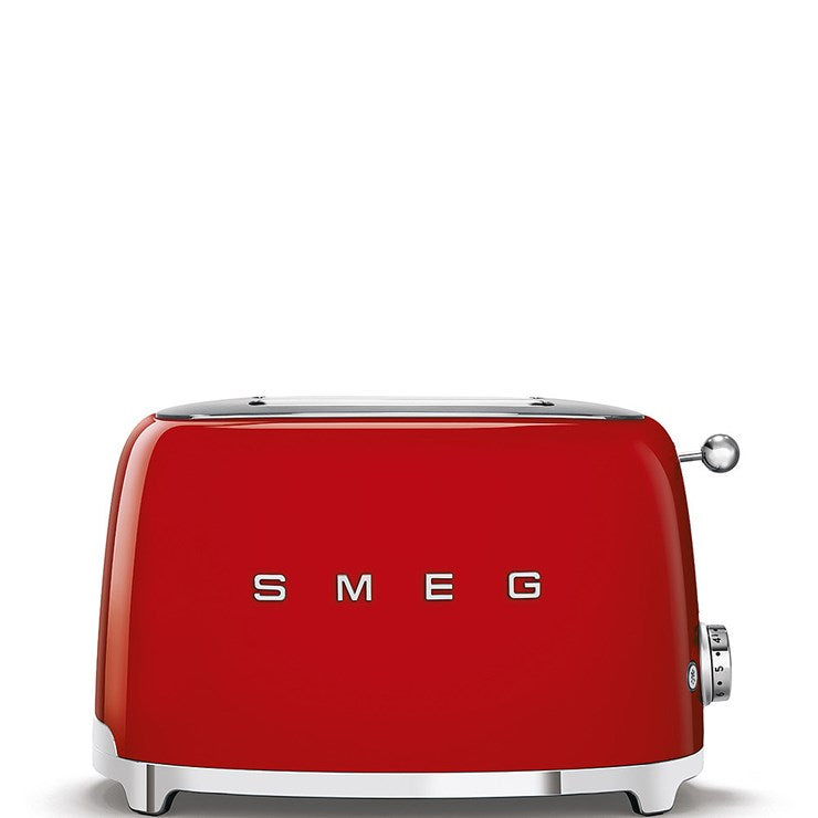 SMEG TSF01RDUK 50s Retro Style 2 Slice Toaster Red