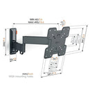 Vogels Comfort TVM 3245 Full-Motion TV Wall Mount  for TVs from 19 to 43 inches black Black