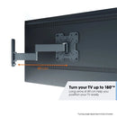 Vogels Comfort TVM 3245 Full-Motion TV Wall Mount  for TVs from 19 to 43 inches black Black