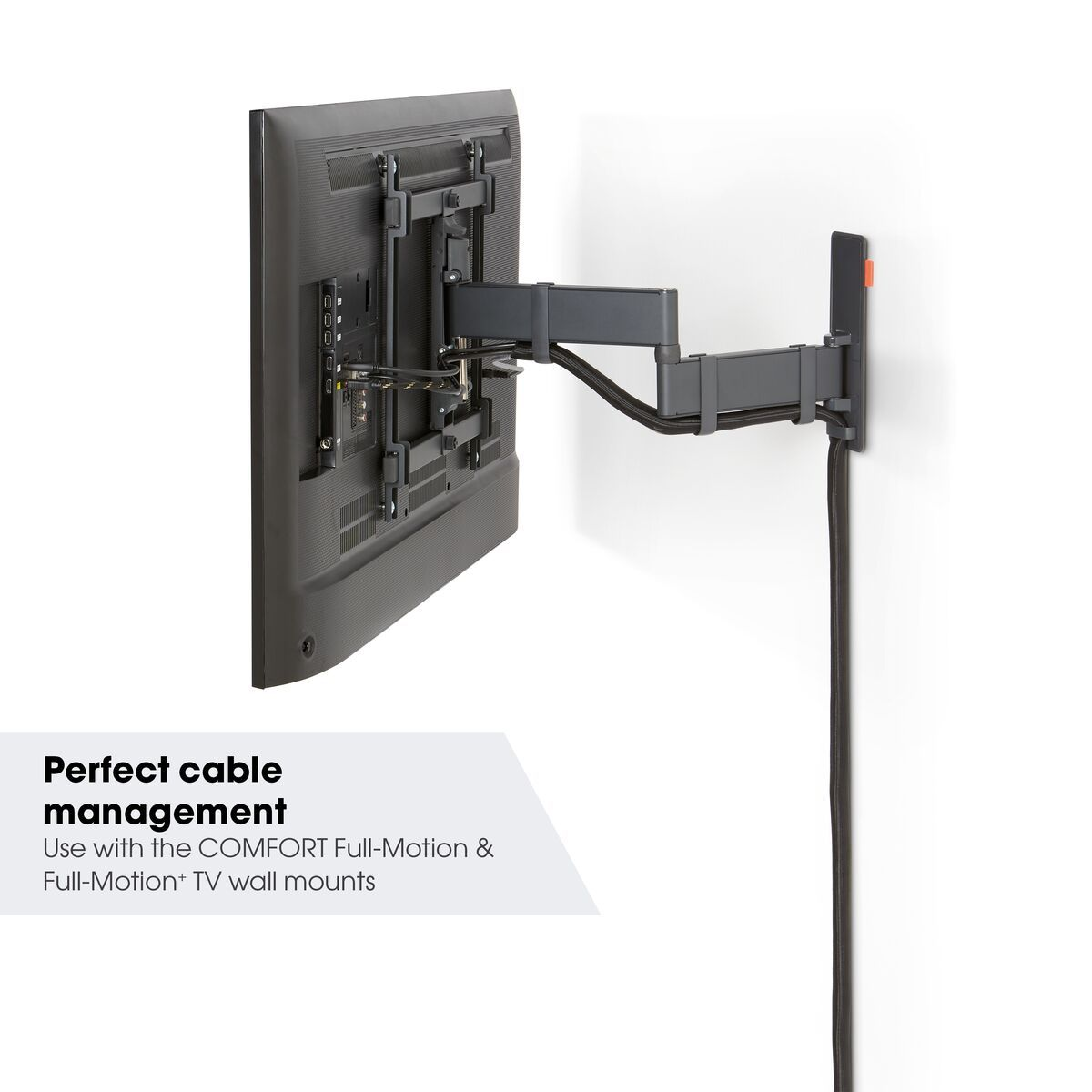 Vogels TVA 6202 Cable sleeve Black