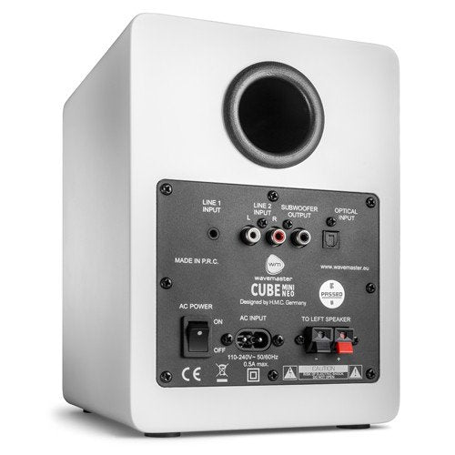Wavemaster CUBE MINI NEO 2.0 Bluetooth Speaker System White White