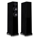 Wharfedale Diamond 12.3 Floor standing Speaker (pair) Oak Black Black Oak
