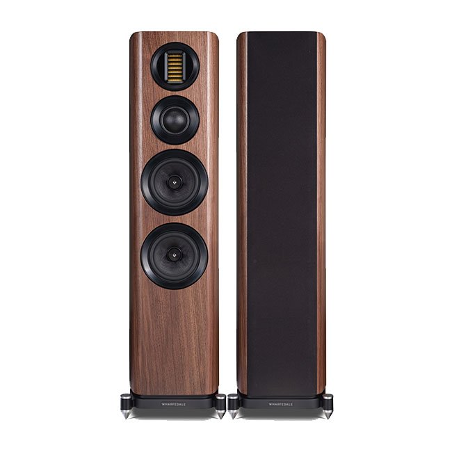 Wharfedale EVO 4.3 Floorstanding Speakers Walnut Pair Walnut
