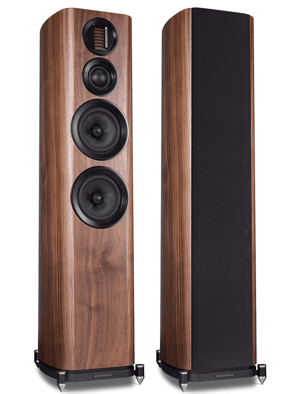 Wharfedale EVO 4.4 Floorstanding Speakers Walnut Pair Walnut