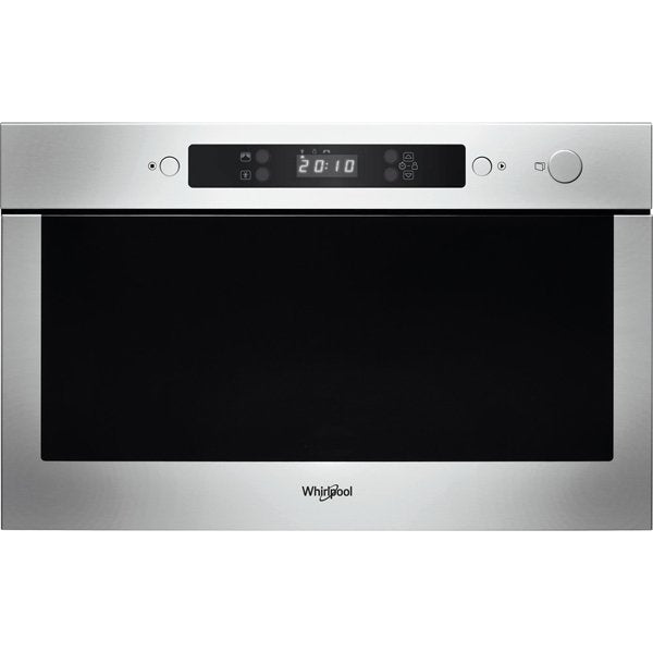 Whirlpool AMW 423 IX Built in Microwave Oven Stainless Steel Stainless Steel