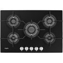 Whirlpool POW 75D2NB Gas Hob 5 Burners 75cm Black Black