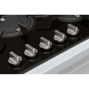 Whirlpool POW 75D2NB Gas Hob 5 Burners 75cm Black Black