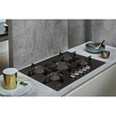 Whirlpool POW 75D2NB Gas Hob 5 Burners 75cm Black Black