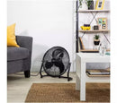 ZANUSSI ZNGF1621B 16" Turbo Fan - Black