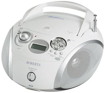 Roberts radio Zoombox 3 DAB FM RDS digital radio and CD SD player with MP3 WMA and LCD zoom